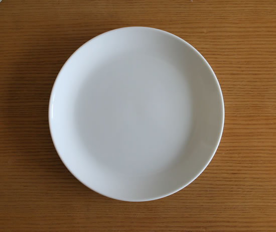 白い食器pro・19cmクープ皿